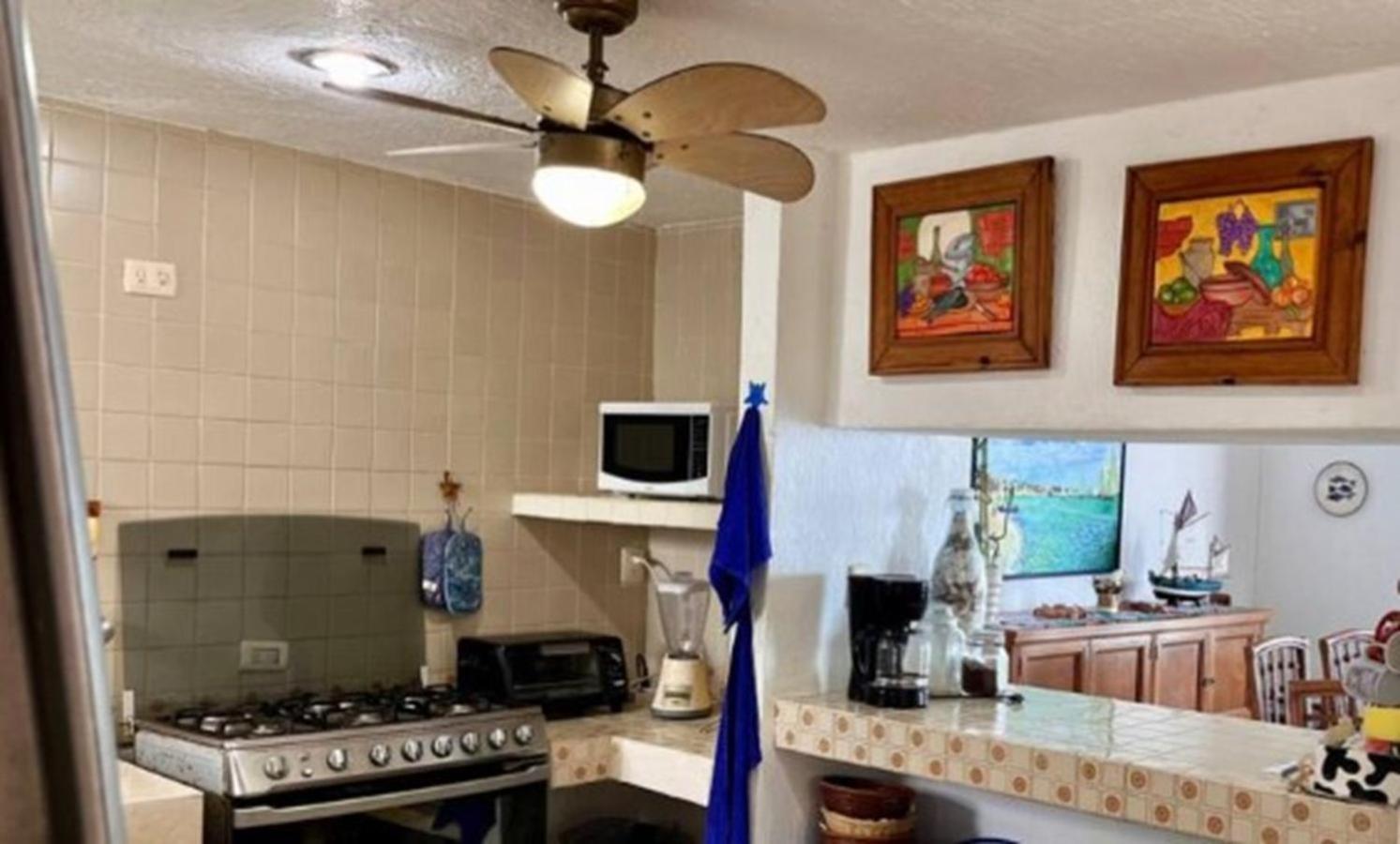 Don Lalo, Family Villa With Sandy Beach At Your Feet. Progreso  Luaran gambar